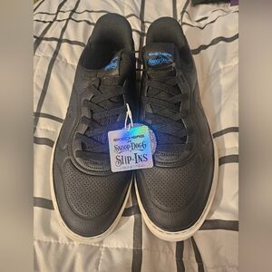 Skechers Snoop Dogg Snoop One Mens Fashion Sneakers in Black White - 10.5 US